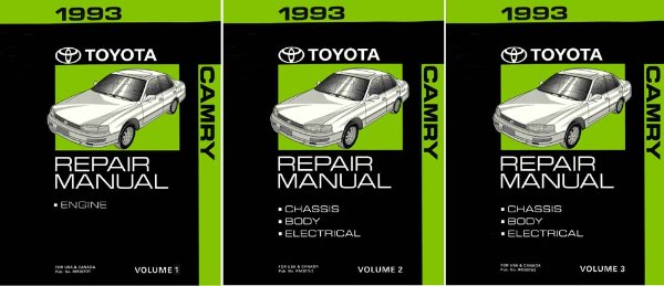 1993 Toyota Camry Factory Shop Service Manual