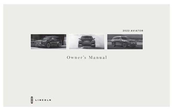 2022 Lincoln Aviator Owner's Manual