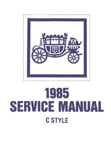 1985 Buick Cadillac Oldsmobile Body Shop Service Repair Manual Book