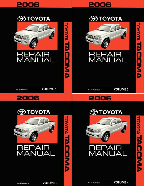 2006 Toyota Tacoma Factory Shop Service Manual