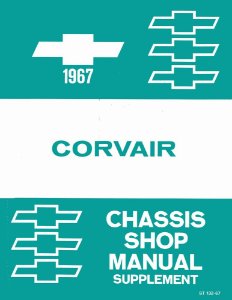 1967 Chevrolet Corvair Factory Shop Service Manual