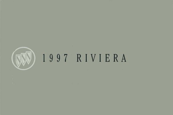 1997 Buick Riviera Owner's Manual