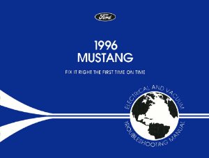 1996 Ford Mustang Wiring Diagrams Manual