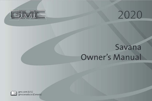 2020 GMC Savana Owner's Manual