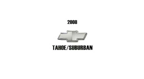 2008 Chevrolet Tahoe, Suburban Owner's Manual