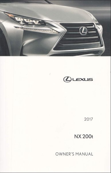 2017 Lexus NX 200T Owner's Manual