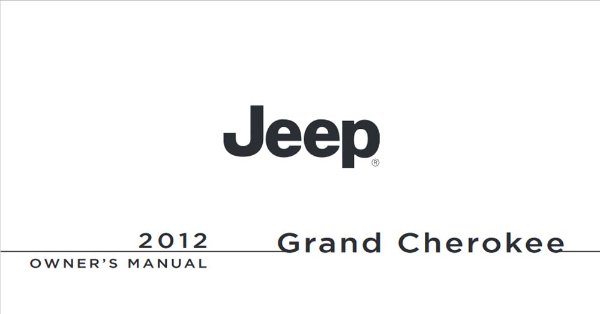 2012 Jeep Grand Cherokee Owner's Manual
