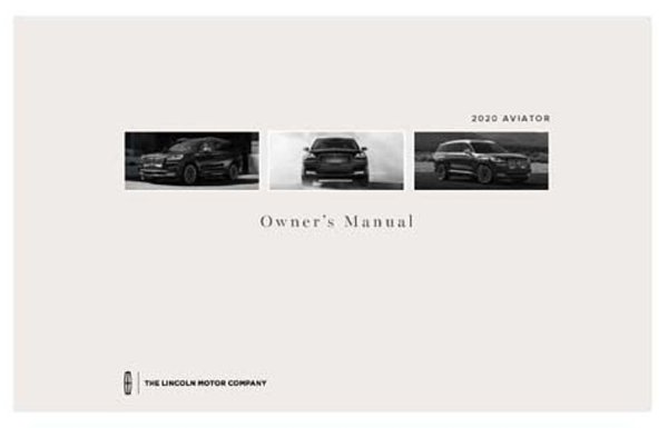 2020 Lincoln Aviator Owner's Manual