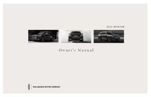 2020 Lincoln Aviator Owner's Manual