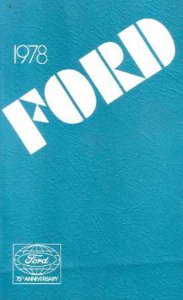 1978 Ford LTD Owner's Manual