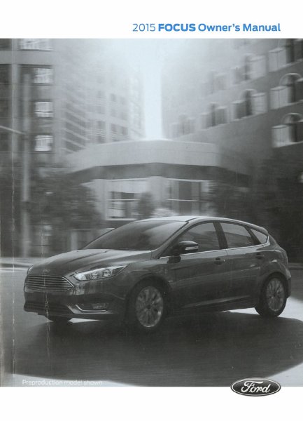 2015 Ford Focus Owner's Manual