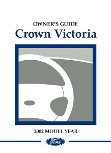 2002 Ford Crown Victoria Owner's Manual