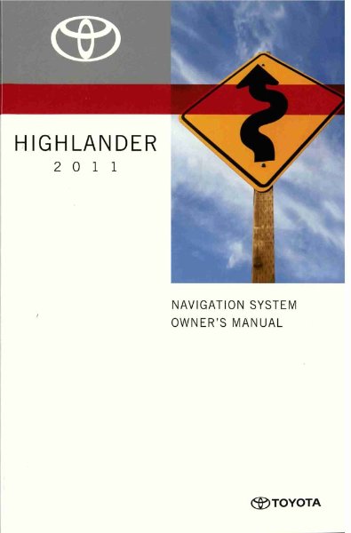 2011 Toyota Highlander Owner's Manual