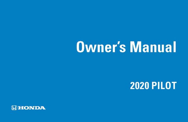 2020 Honda Pilot Owner's Manual