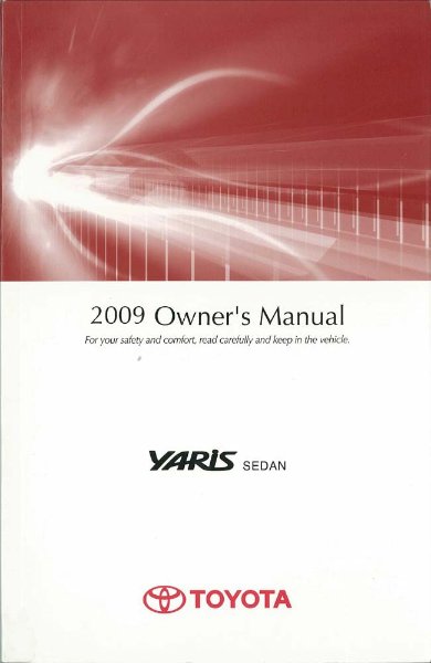 2009 Toyota Yaris Owner's Manual