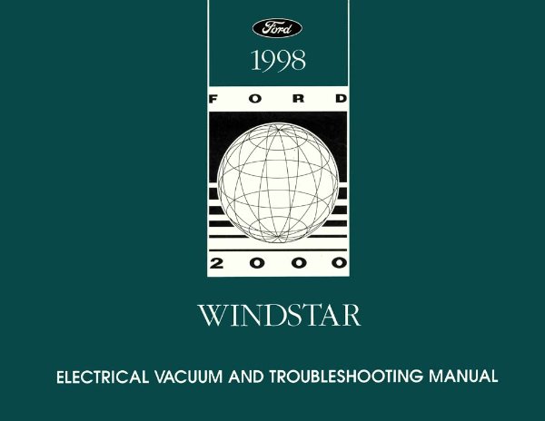 1998 Ford Truck Windstar Wiring Diagrams Manual