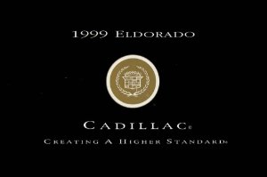 1999 Cadillac Eldorado Owner's Manual