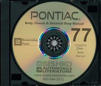 1977 PONTIAC Body, Chassis & Electrical Service Manual sample image