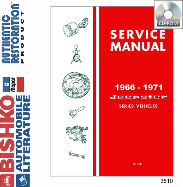 1966–1971 Jeep Jeepster Factory Shop Service Manual