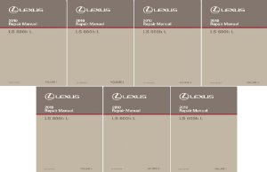 2010 Lexus LS 600h L Factory Shop Service Manual