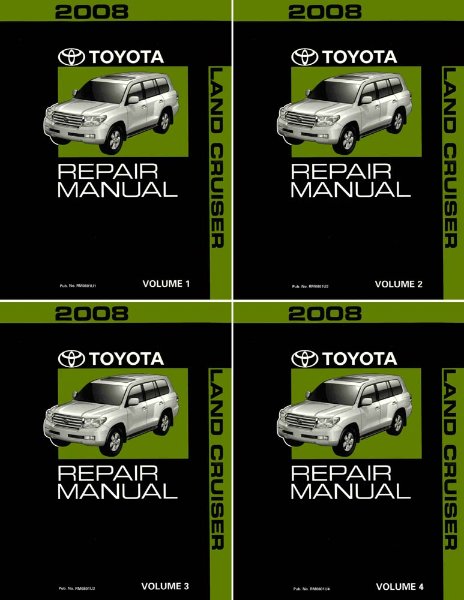 2008 Toyota Land Cruiser Factory Shop Service Manual