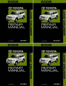 2008 Toyota Land Cruiser Factory Shop Service Manual