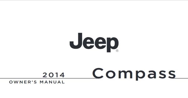 2014 Jeep Compass Owner's Manual