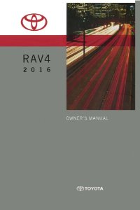 2016 Toyota Rav4 Owner's Manual