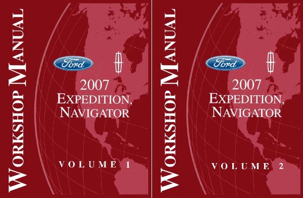 2007 Ford Truck Expedition, Navigator Factory Shop Service Manual