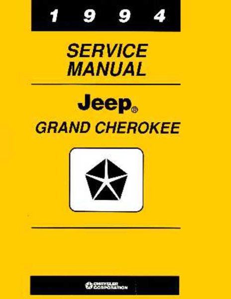 1994 Jeep Grand Cherokee Factory Shop Service Manual