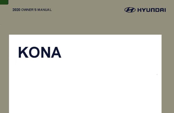 2020 Hyundai Kona Owner's Manual