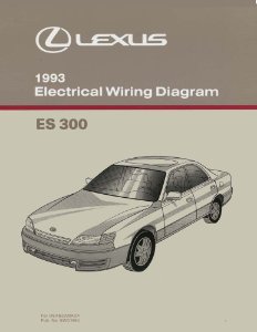1993 Lexus ES 300 Wiring Diagrams Manual