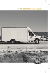 2017 Ford E-150, E-250, E-350, E-450 Owner's Manual