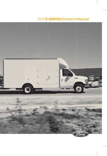 2017 Ford E-150, E-250, E-350, E-450 Owner's Manual
