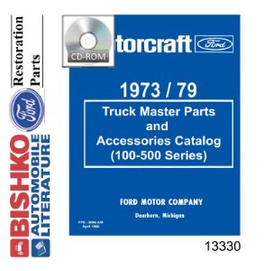 1973-1979 Ford Truck 100-500 Series Parts Numbers Book List Interchange PDF
