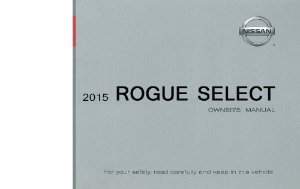 2015 Nissan Rogue Select Owner's Manual