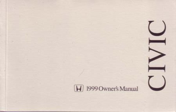 1999 Honda Civic Hatchback Owner's Manual