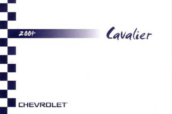 2004 Chevrolet Cavalier Owner's Manual