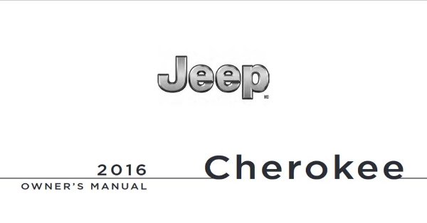 2016 Jeep Cherokee Owner's Manual